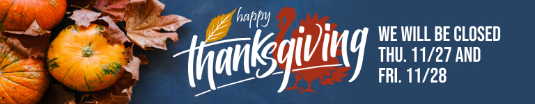  We will be closed on November 27-28th | Honest-1 Auto Care 