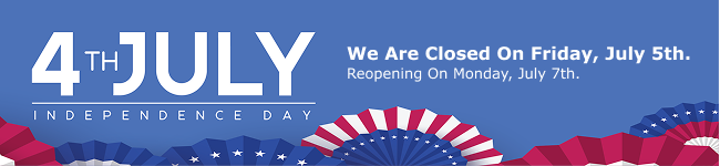  We will be closed on July 4th | Honest-1 