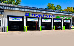 Outside Area #2 | Honest-1 Auto Care Owatonna