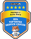 CarFax Top-Rated in 2024 | Honest-1 Auto Care Owatonna